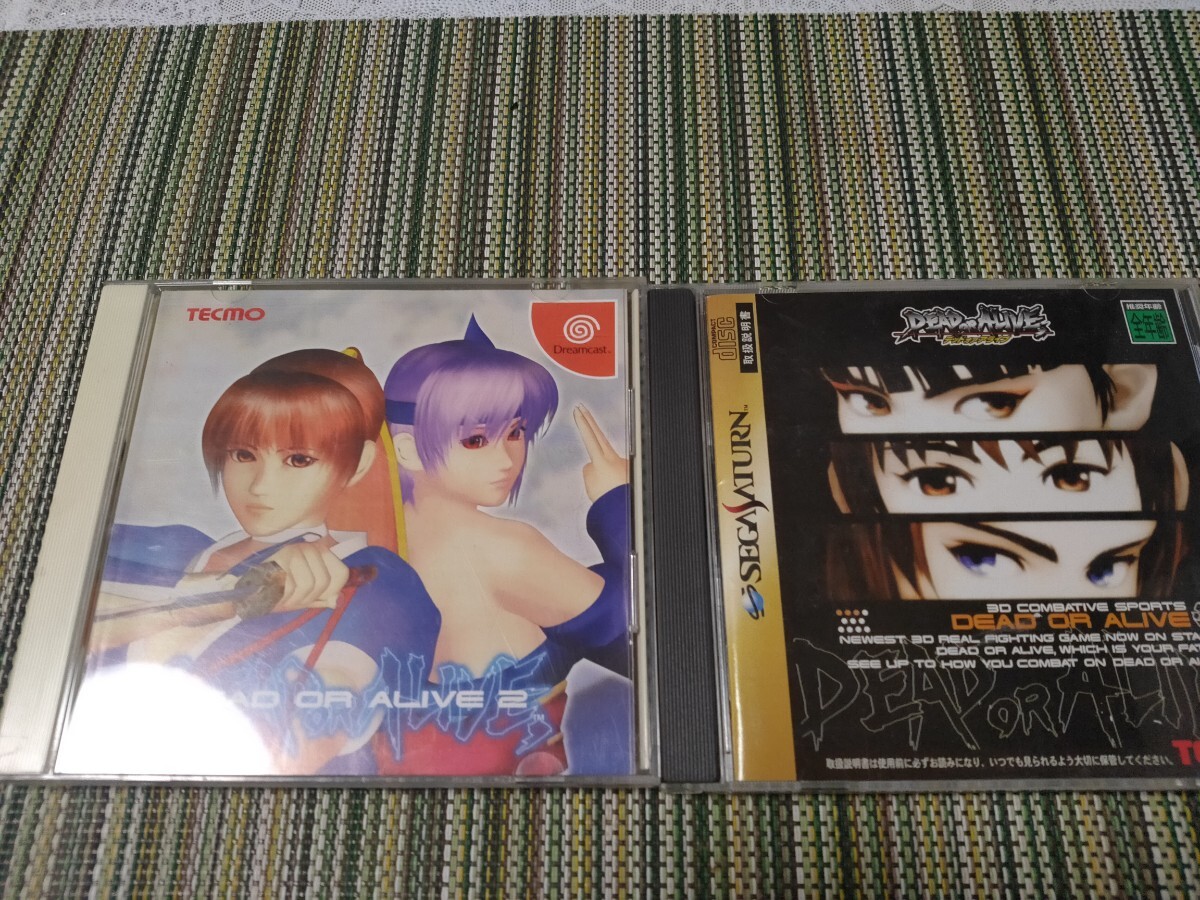 デッドオアアライブ 1 2/DEAD OR ALIVE テクモ TECMO セガサターン ドリームキャスト DC SS DOA拍卖