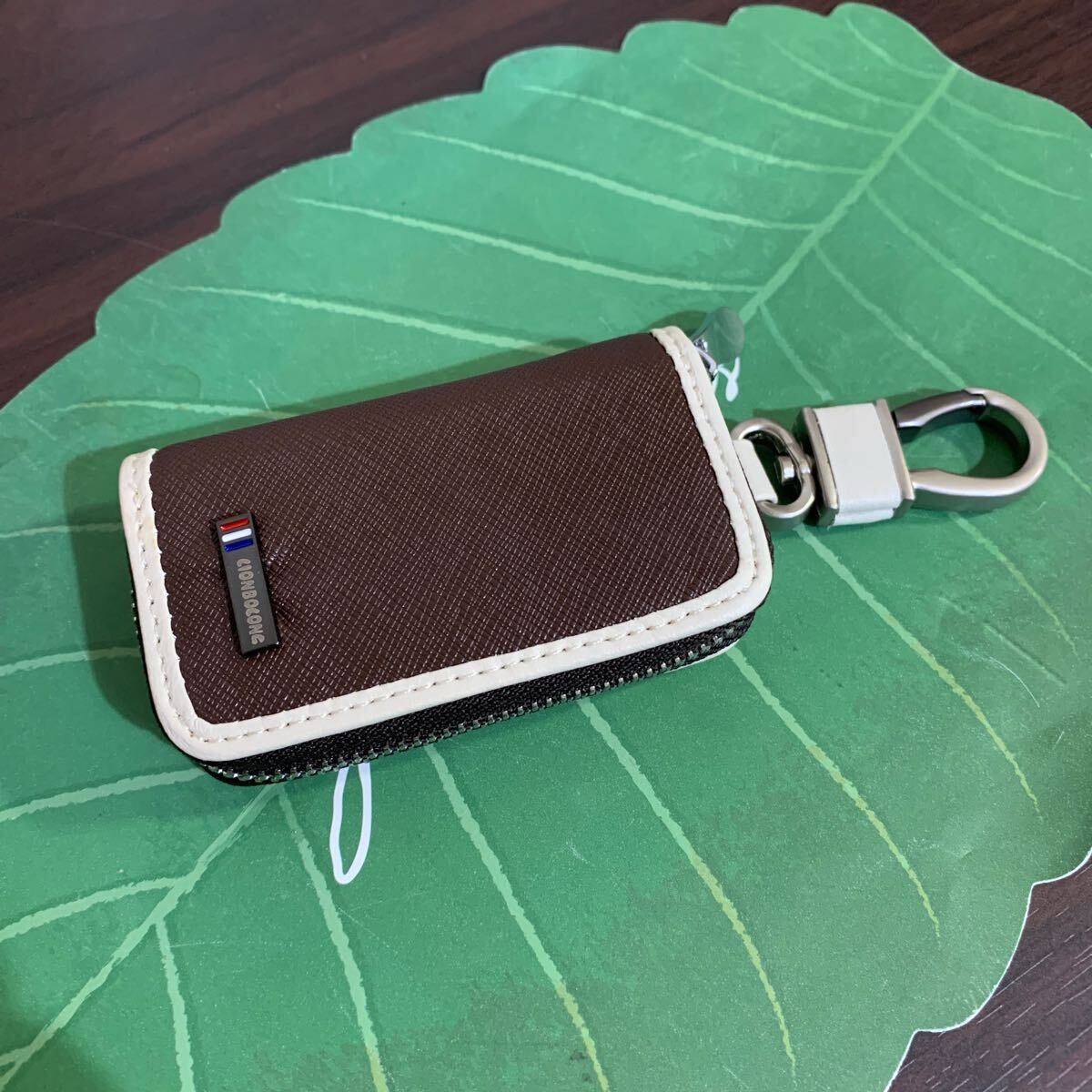 レザー キーケース スマートキーケース / 未使用 カラー:ブラウン拍卖