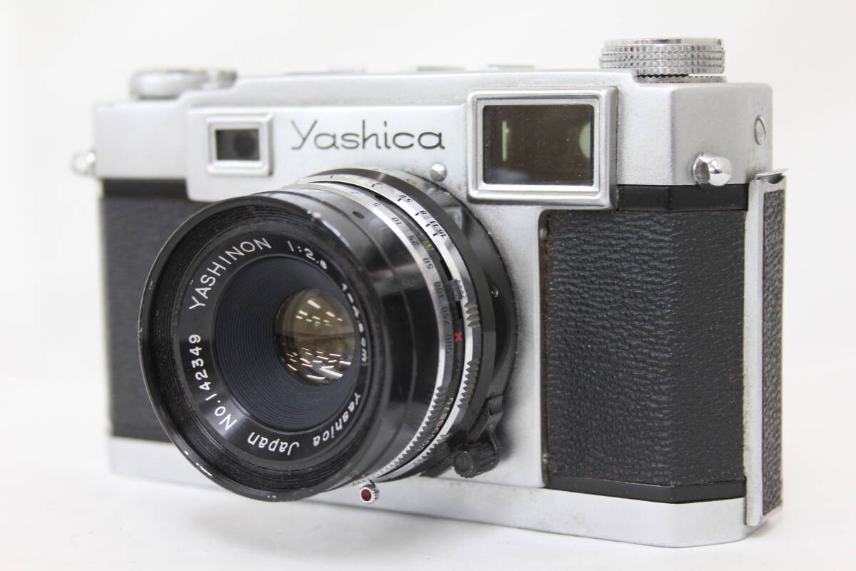 【返品保証】 ヤシカ Yashica 35-F YASHINON 4.5cm F2.8 レンジファインダー カメラ M807拍卖