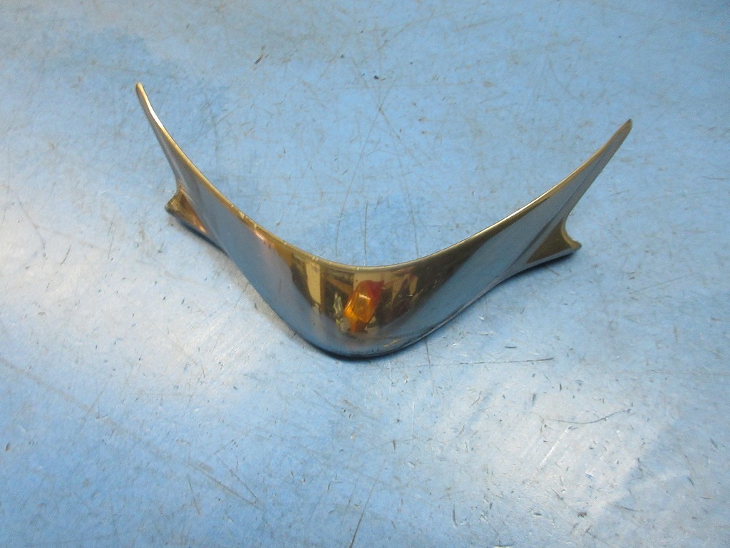 アドレスV125G リミテッド CF4EA 社外 メッキ フロントスポイラー ノースガード 620-71拍卖