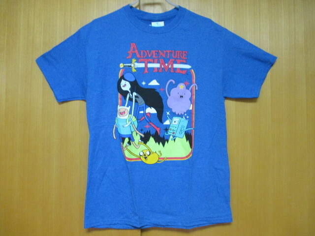 即決★USA ADVENTURE TIME アドベンチャータイム キャラクター Tシャツ/M (新品)拍卖