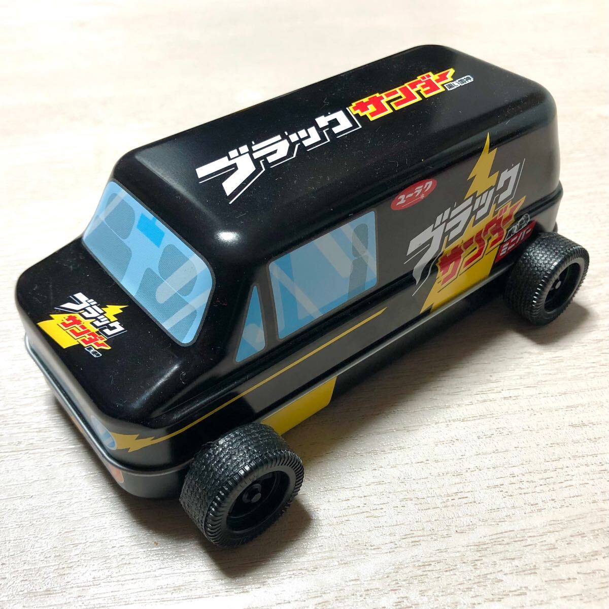 【非売品】ブラックサンダー AMくるま缶 空き缶 菓子なし アミューズメント専用拍卖