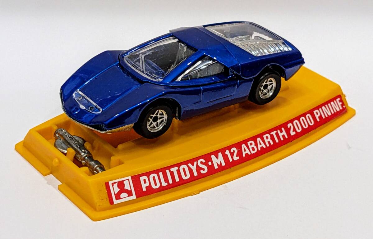 【美品】70年代 伊ポリトーイ アバルト 2000 ピニンファリーナ イタリア製 ケース付き拍卖