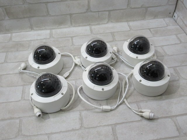 Ω 新LC 0149t 保証有 SystemK【SKDV10】ドーム型ネットワークカメラ 6台セット 動作/初期化済 領収書発行可能 ・祝10000!取引突破!!拍卖