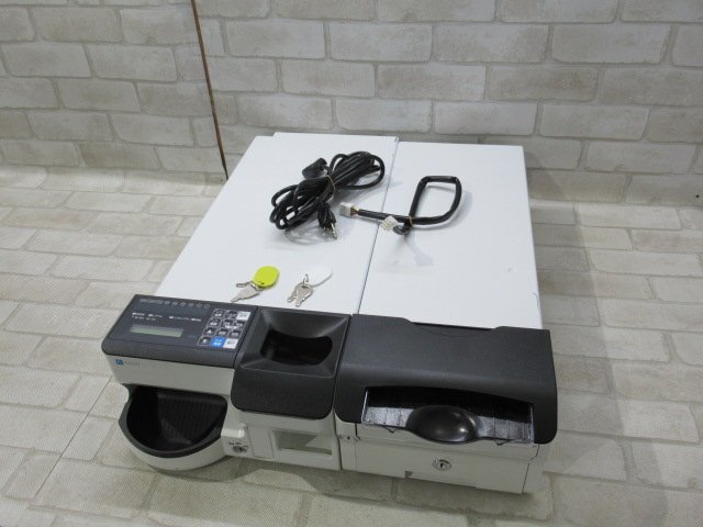 ☆Ω 新DC 0980t 保証有 Fuji Electric【 ECS-777 (CSC777 / CSB777-X) 】富士電機 自動釣銭機 鍵(2種類各2本)付 ※引取歓迎拍卖