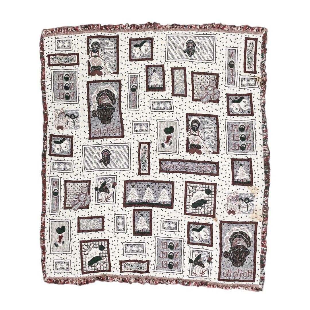 vintageラグ カーペット クリスマス 額縁 絵画 679拍卖