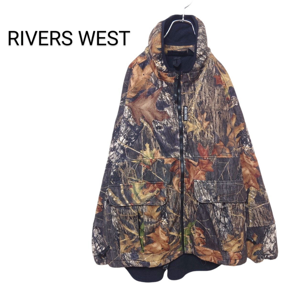 【RIVERS WEST】ハイネック リアルツリーカモ ジャケット A-2728拍卖