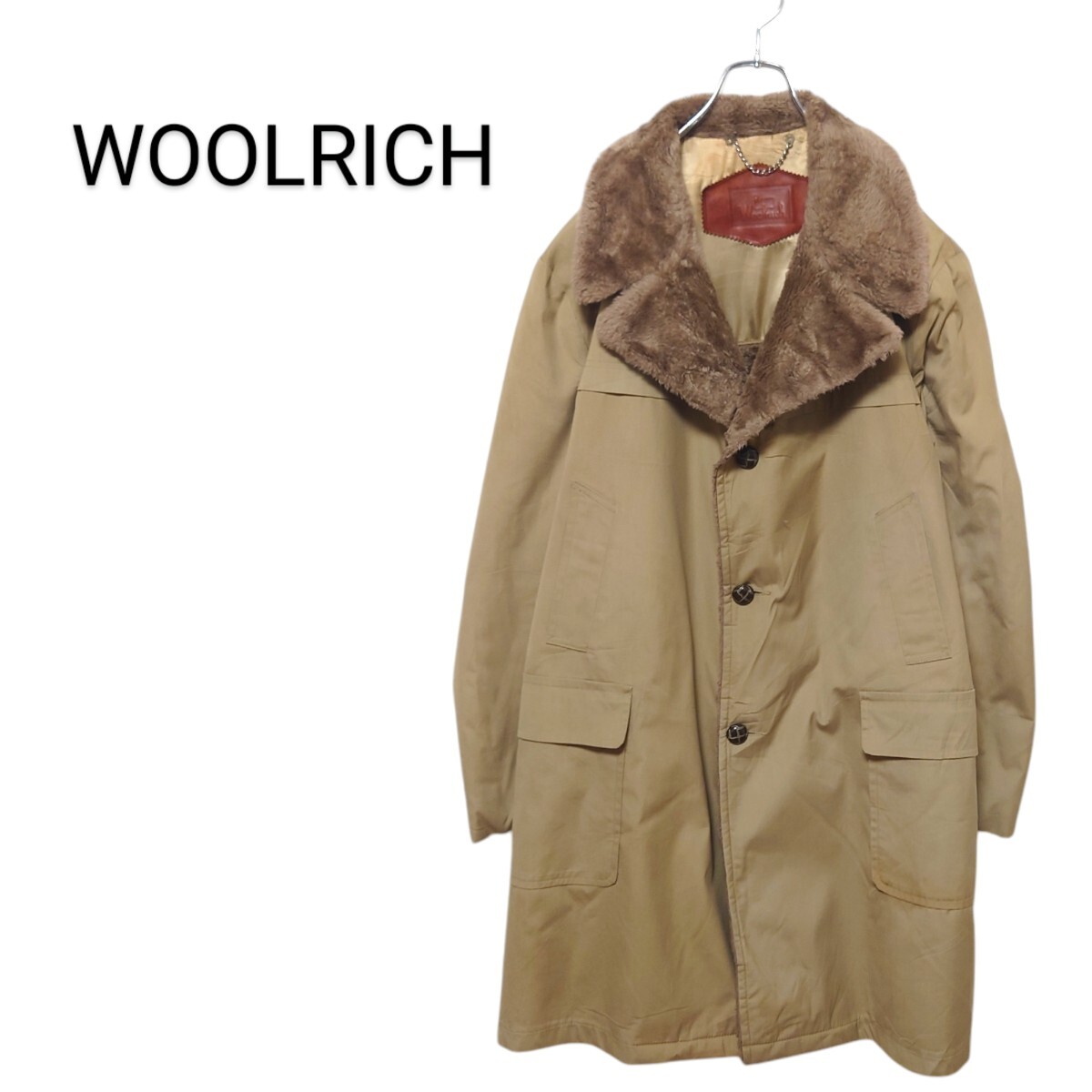【WOOLRICH】80's USA製 ボアライナー ギャングコートA-2738 拍卖