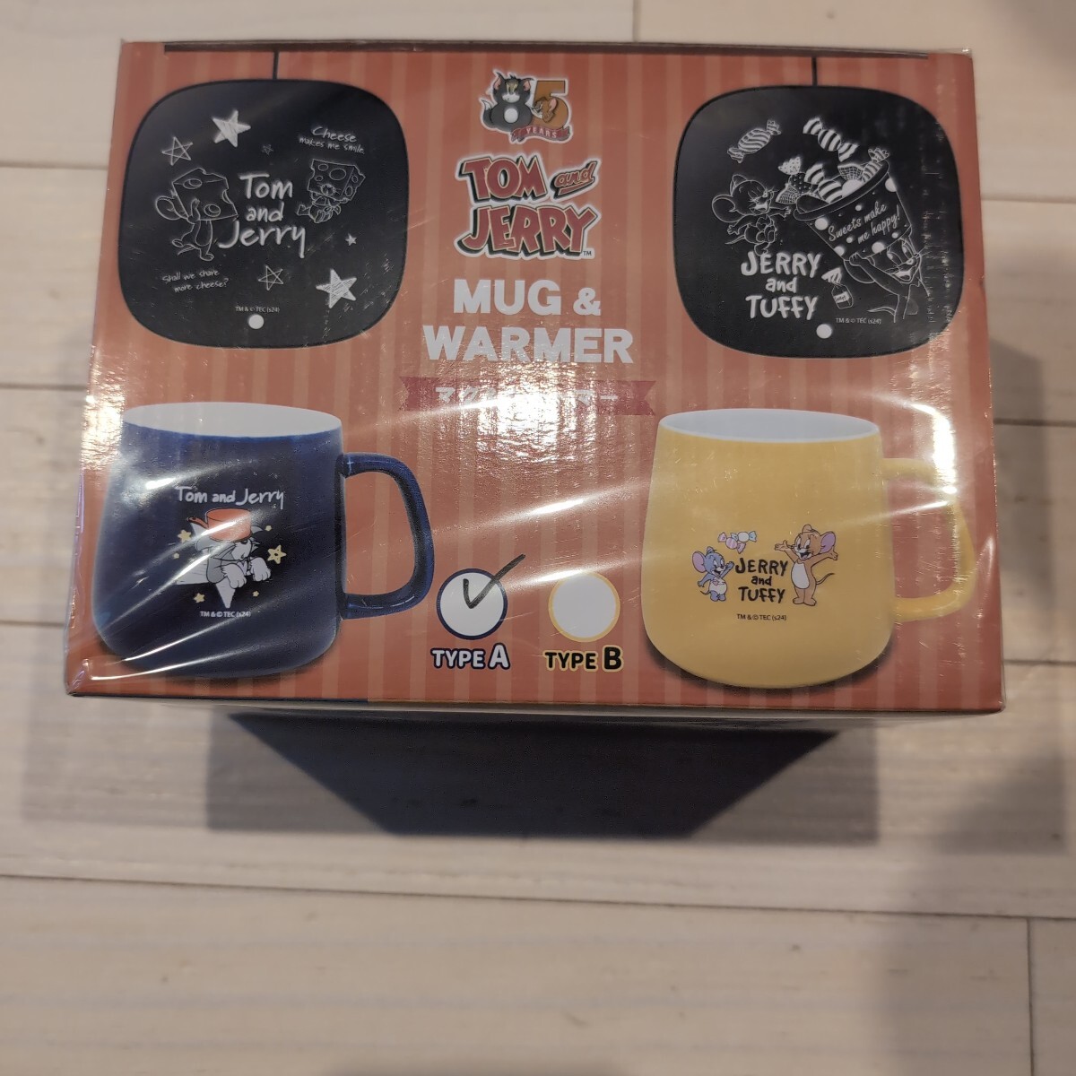 トムとジェリー★マグ&ウォーマー タイプA ネイビー拍卖