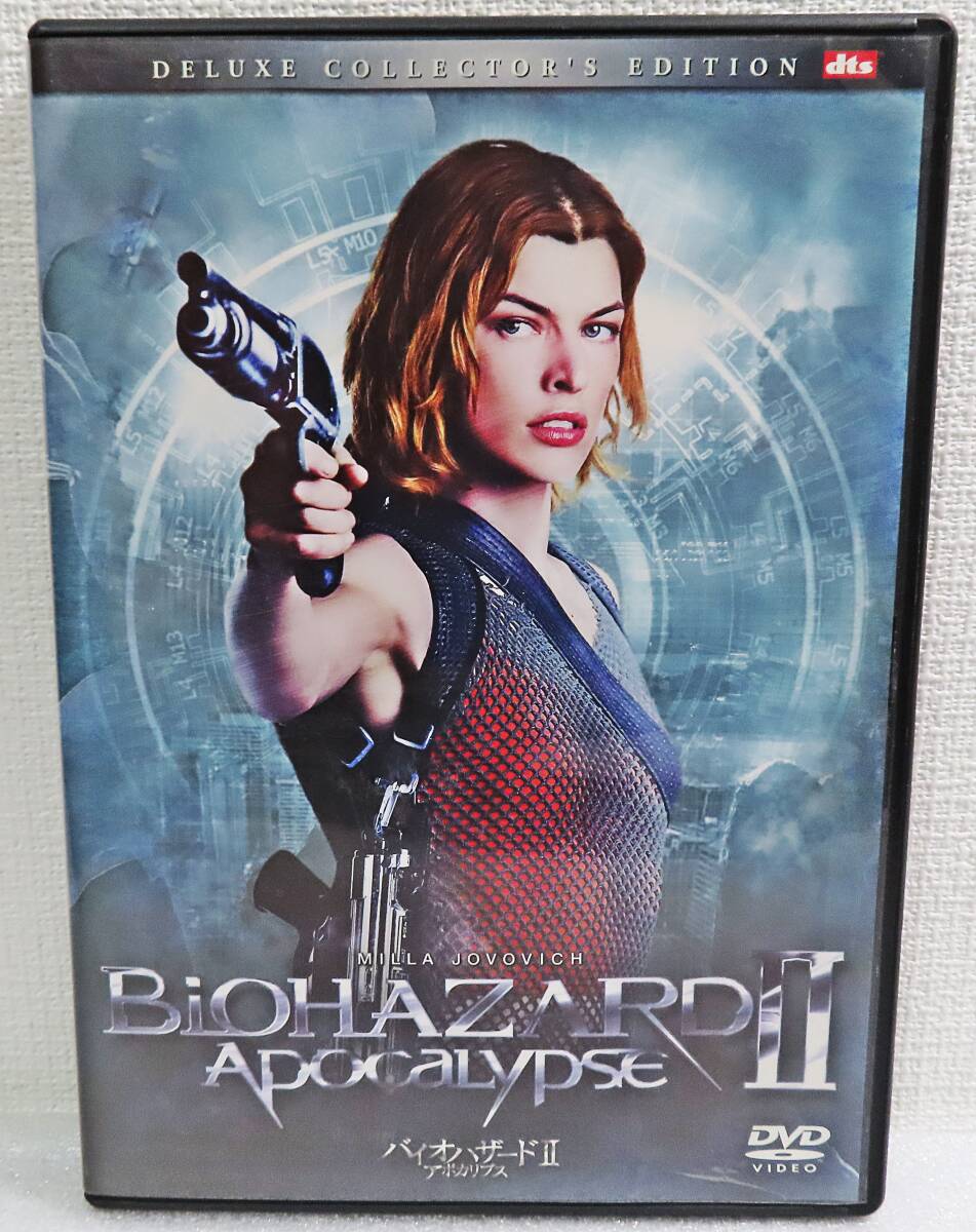 【セルDVD】『バイオハザード2Ⅱアポカリプス/デラックス・コレクターズ・エディション 2枚組』ミラ・ジョヴォヴィッチ◆送料185拍卖