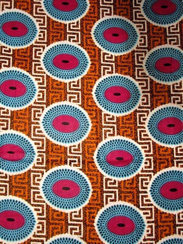 ⑮Zアフリカンプリント*パーニュ*キテンゲ*アフリカンバティック拍卖