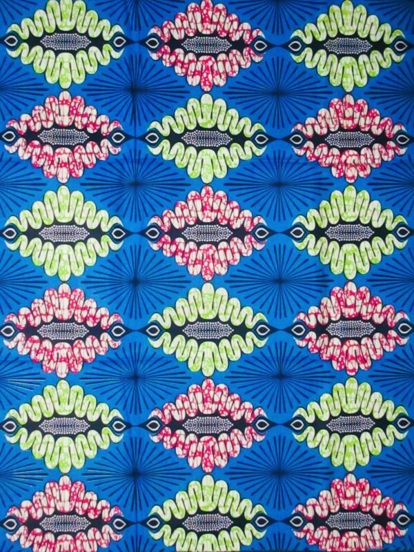 ⑤Xアフリカンプリント*パーニュ*キテンゲ*アフリカンバティック拍卖