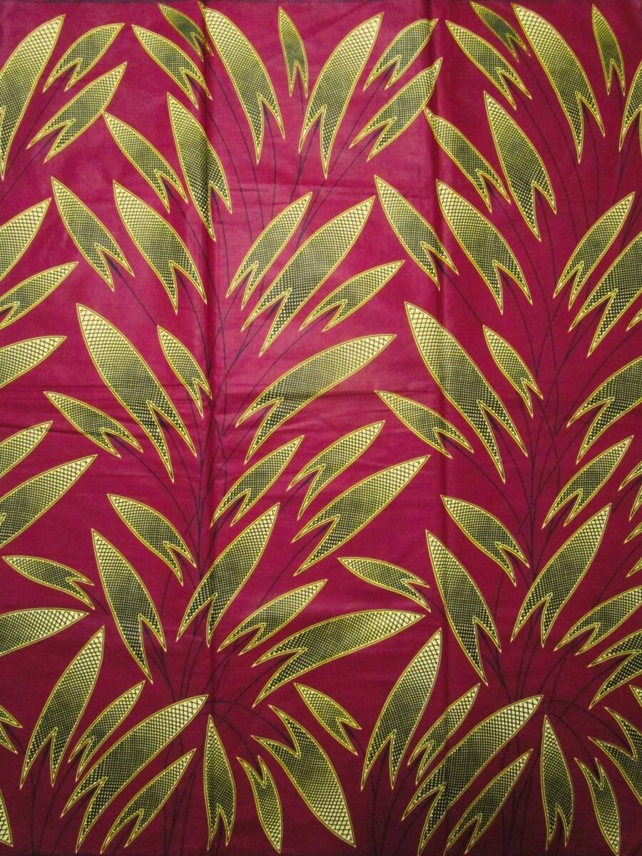 ⑬Oアフリカンプリント*パーニュ*キテンゲ*アフリカンバティック拍卖