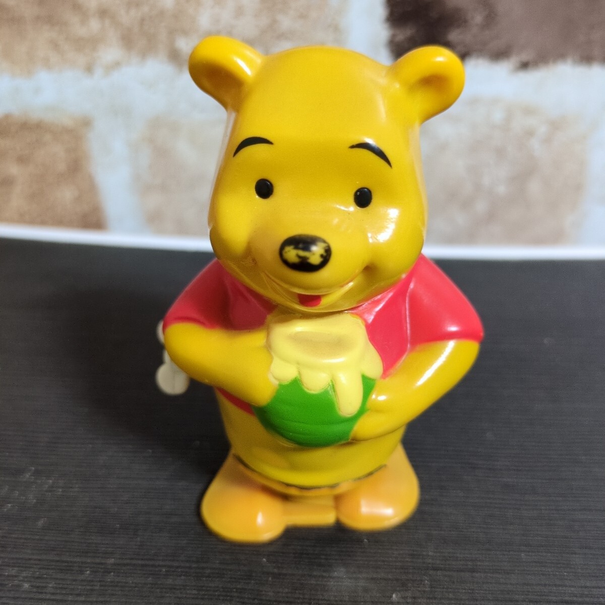 くまのプーさん ゼンマイ式 トコトコ人形 レトロ 拍卖