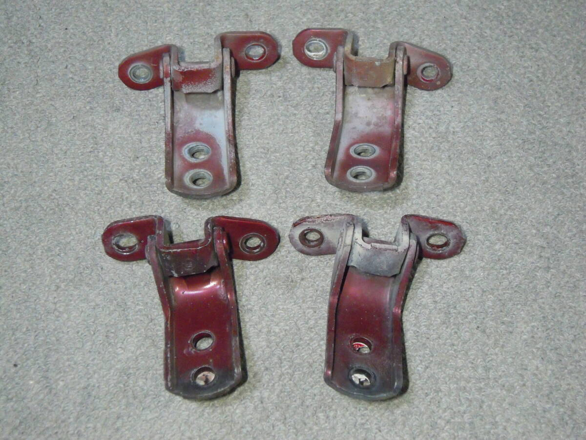 ★送料無料★ トヨタ カローラ レビン GT-Z 101 AE101 前期 純正 ドアヒンジ ドア 丁番 蝶番 ブラケット 金具 左右 検) AE100 トレノ 等?拍卖