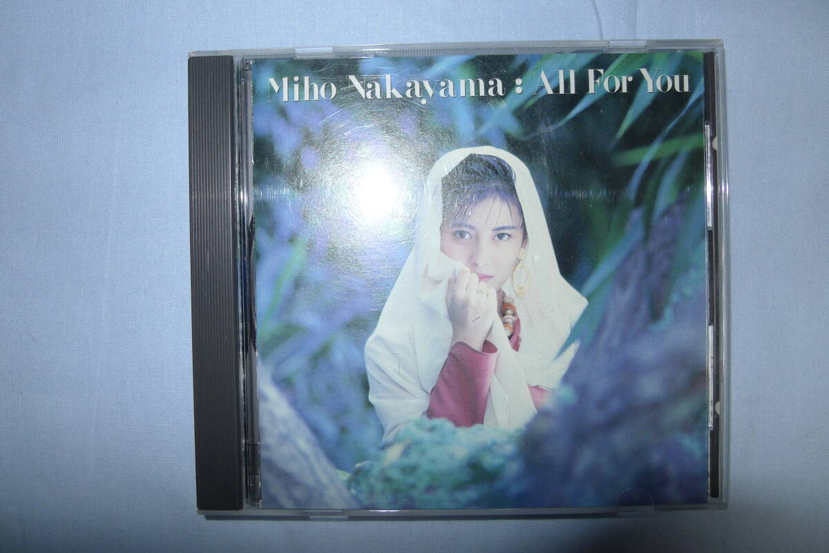 ★早い者勝ち!入手困難品★CD アルバム★中山美穂 MIHO NAKAYAMA★1990年発売★All For You オール・フォー・ユー★拍卖