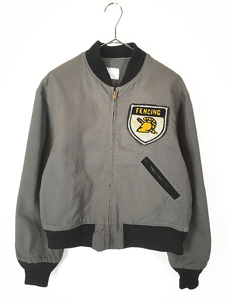 古着 80s 米軍 USMA CADET STORE WEST POINT 片ポケ コットン カデット ジャケット L位拍卖