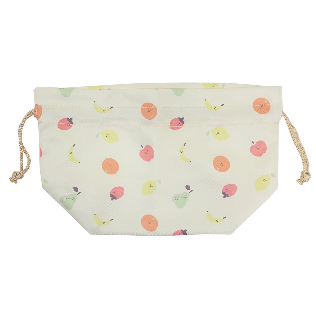 ランチ巾着 お弁当きんちゃくポーチ フルーツ ミントイン 新学期準備 女の子 グッズ拍卖
