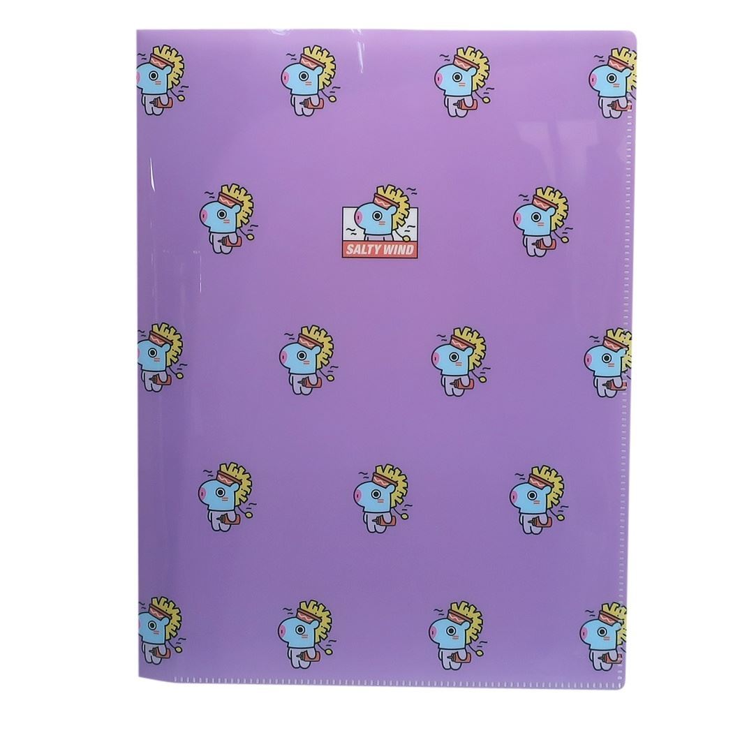 BT21 ポケット ファイル 10ポケット A4 クリアファイル MANG LINE FRIENDS グッズ プレゼント 男の子拍卖