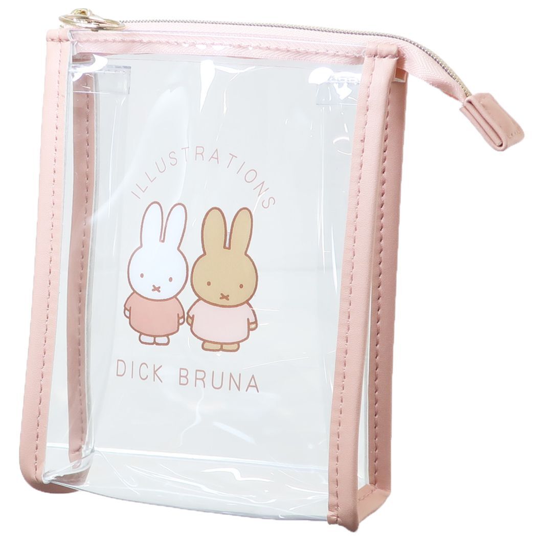 ミッフィー 絵本キャラクター コスメポーチ クリアポーチ PK ディックブルーナ プレゼント 男の子 女の子 ギフト拍卖