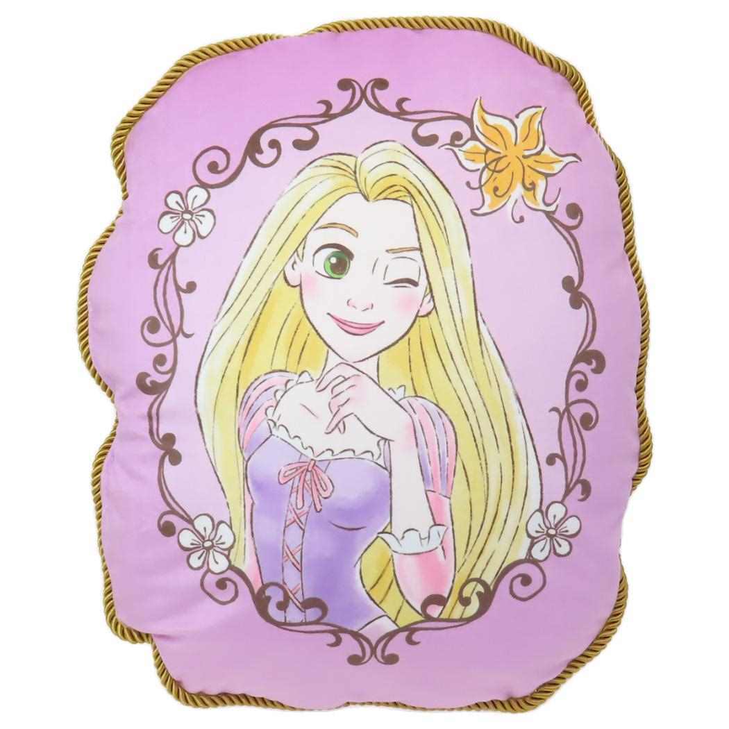 ラプンツェル ディズニープリンセス キャラクター クッション ダイカットクッション拍卖