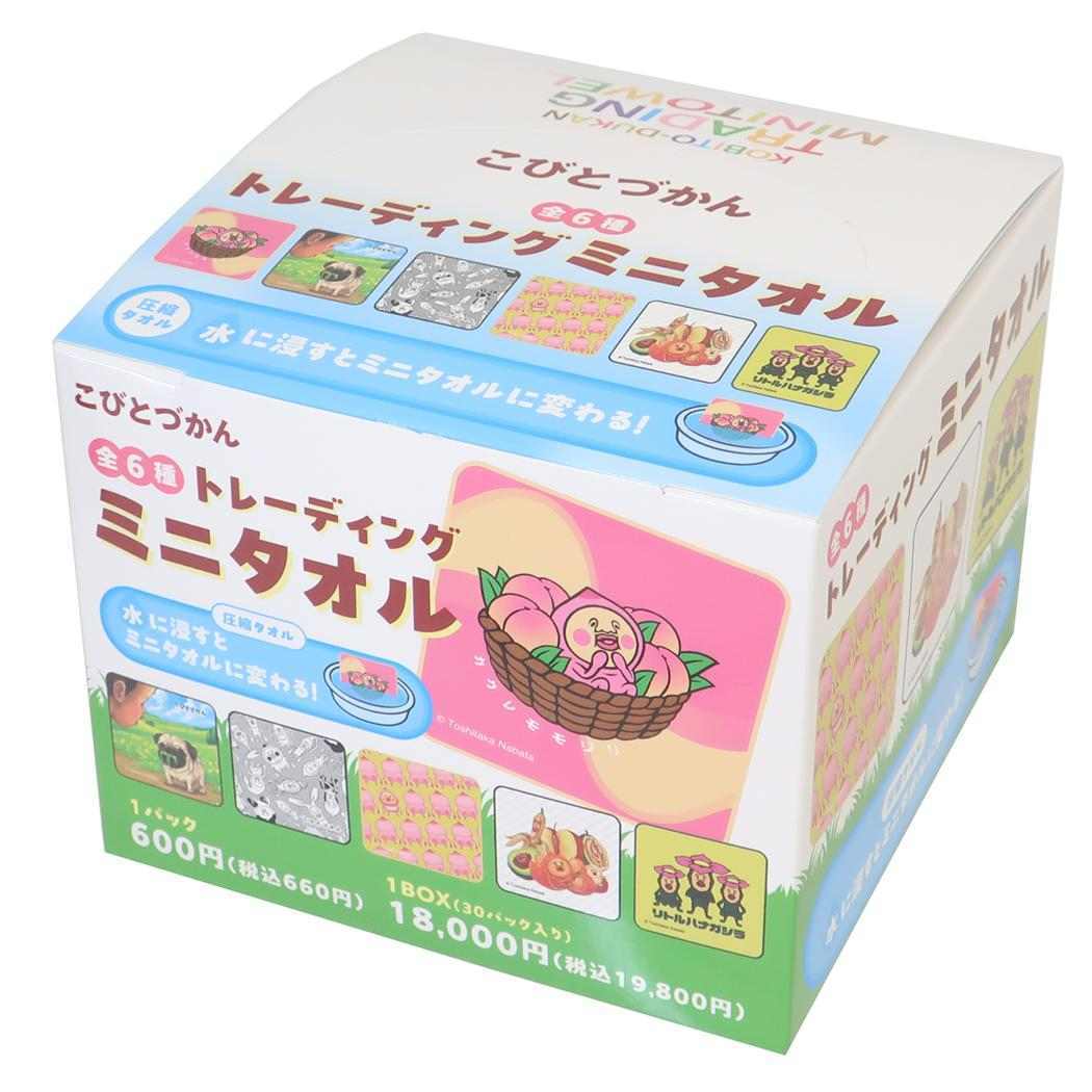 こびとづかん ハンドタオル トレーディングミニタオル 全6種 30個入セット カルチュア エンタテインメント コレクション雑貨拍卖