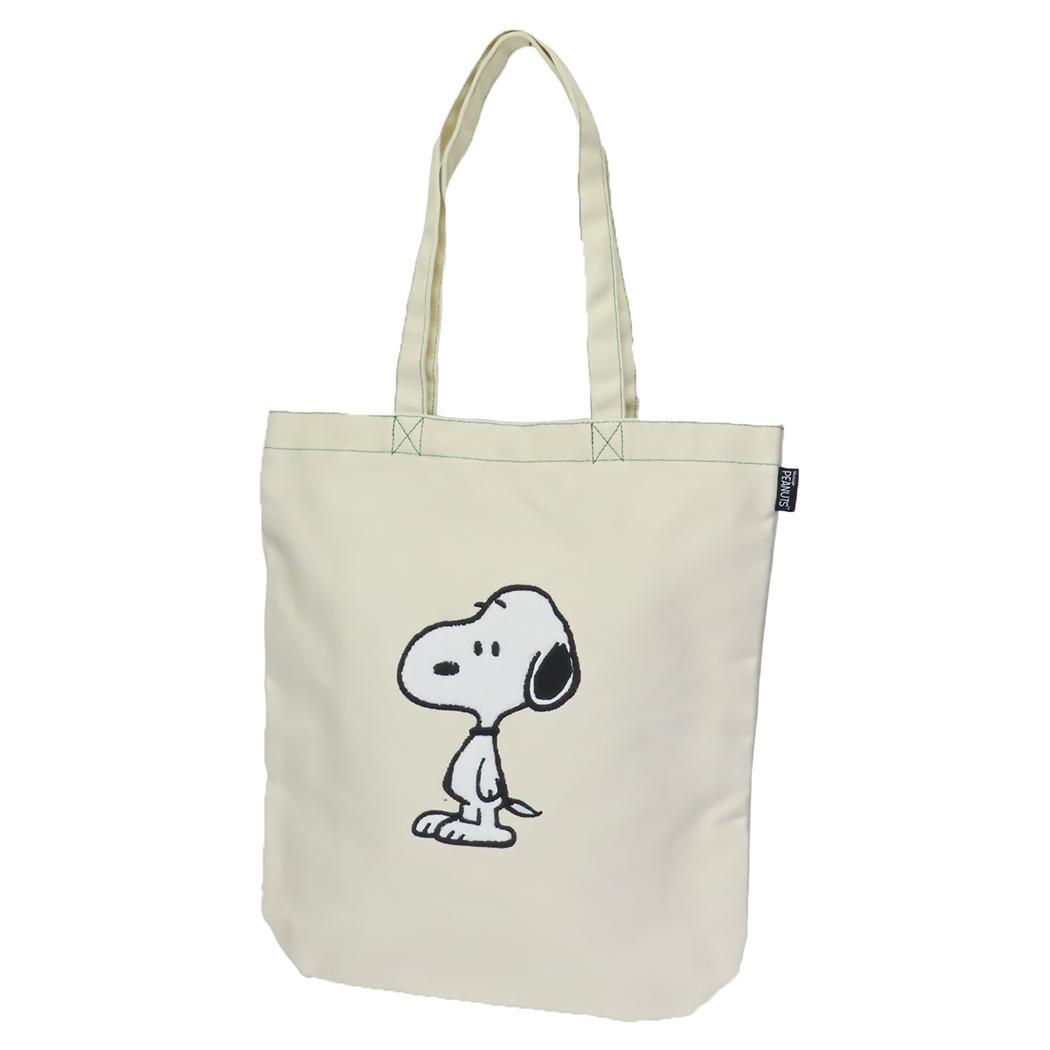 スヌーピー グッズ トートバッグ キャラクター サガラキャンバス スクエアトート拍卖