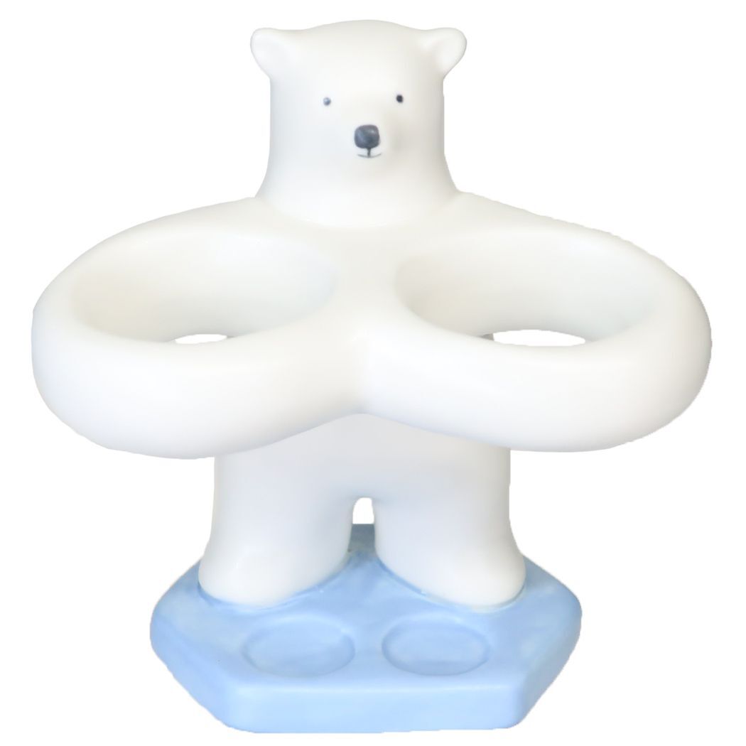 卓上収納 調味料スタンド シロクマ プレゼント 男の子 女の子 ギフト拍卖