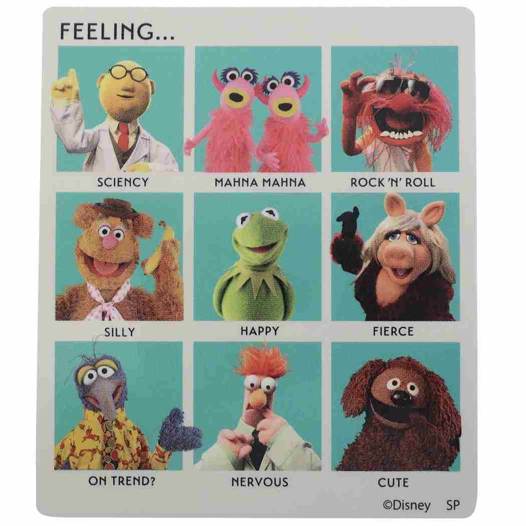 ザ マペッツ ビッグ シール ステッカー ダイカット ビニール 自己紹介 THE MUPPETS キャラクター プレゼント 男の子拍卖