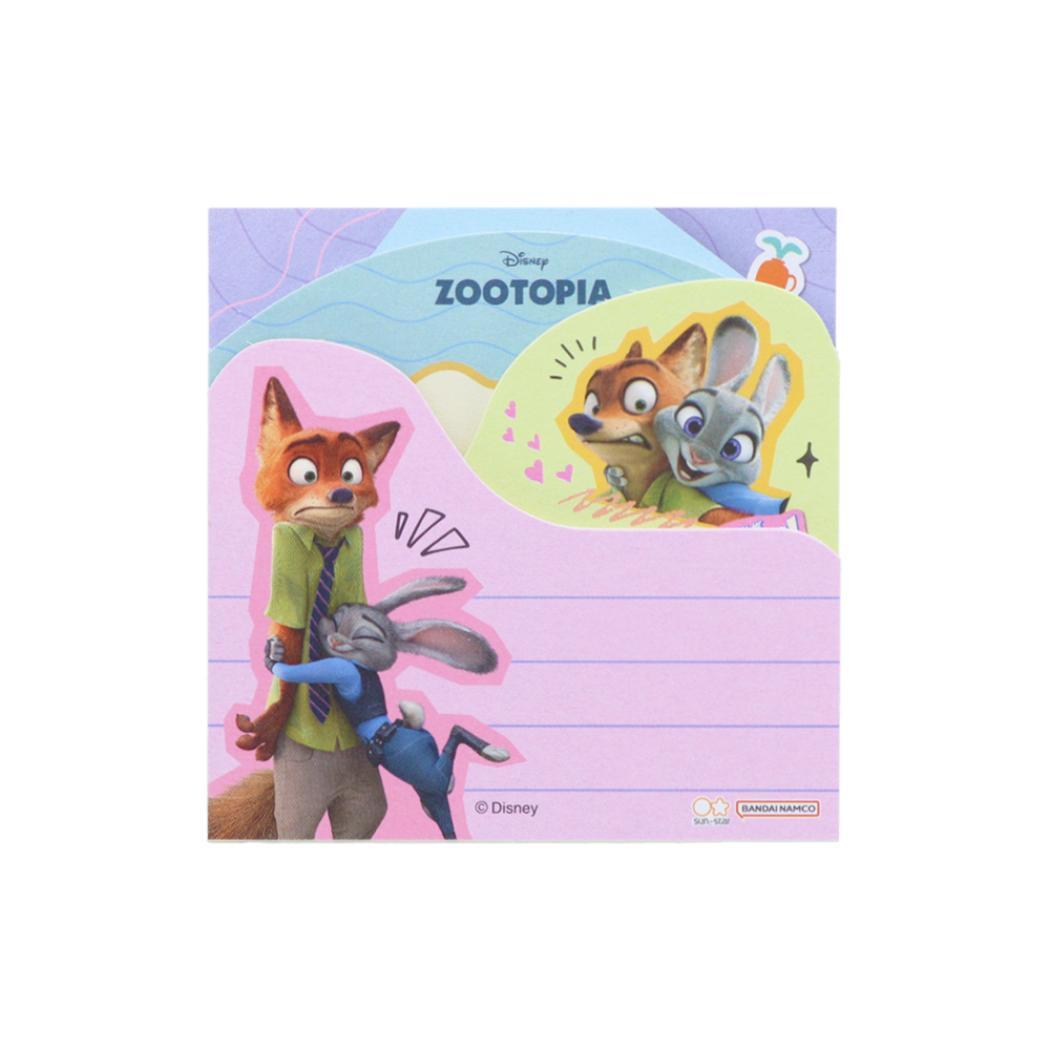 ズートピア 付せん ダイカットブロック付箋 Wave your buddy! ルーズリーフ ディズニー サンスター文具 事務用品拍卖