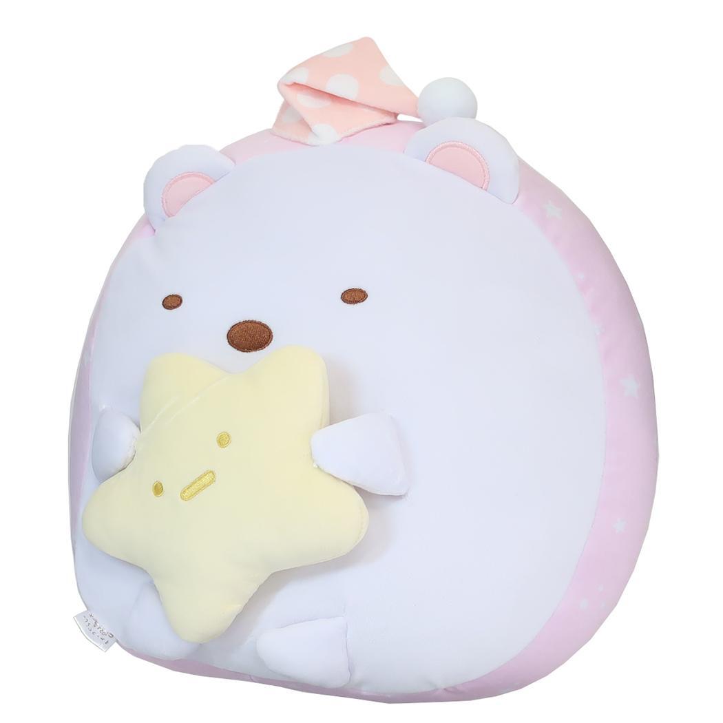すみっコぐらし サンエックス キャラクター クッション もっちりおやすみクッション しろくま拍卖