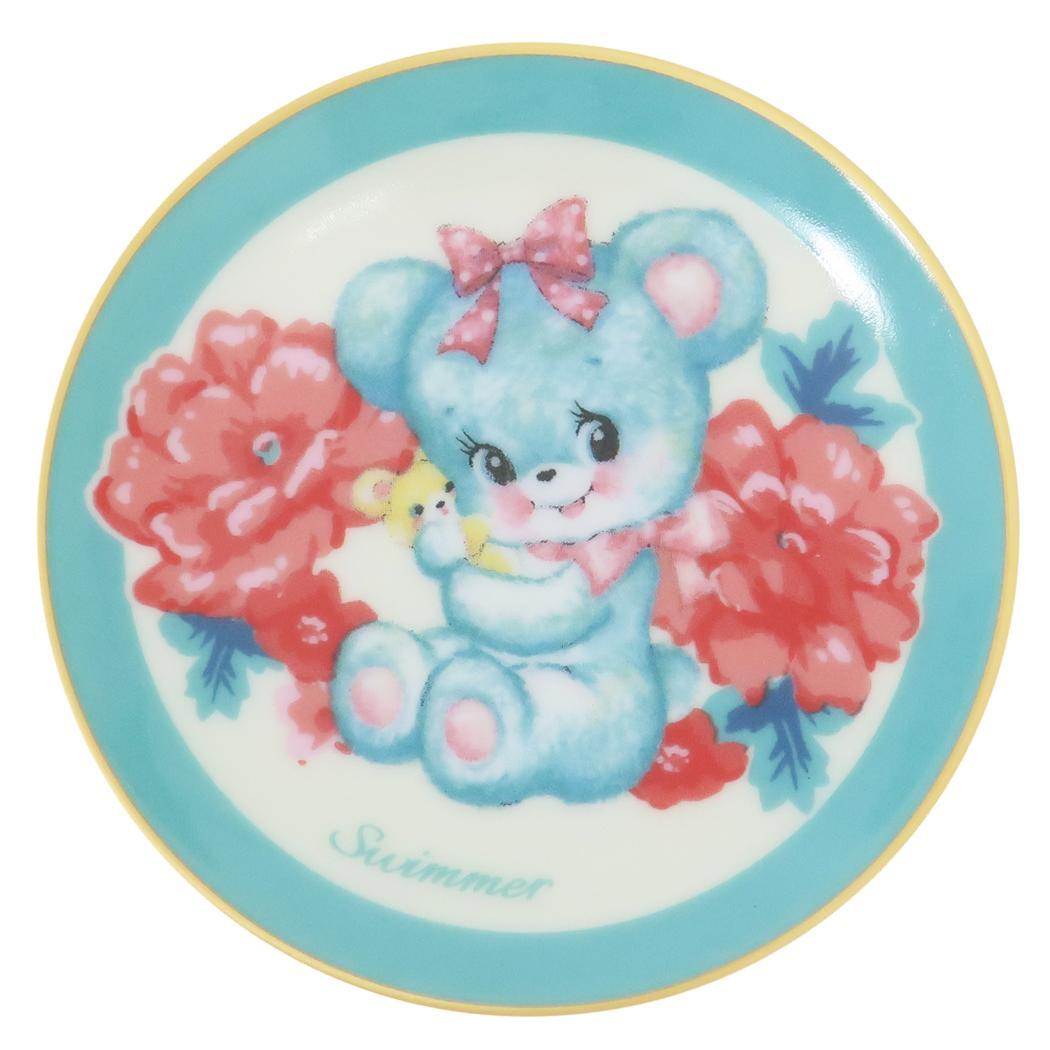 スイマー 小皿 豆皿 ハグリー SWIMMER 三郷陶器 プレゼント キャラクター グッズ拍卖
