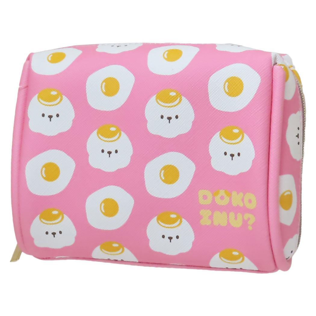 コスメポーチ 化粧ポーチ ドコイヌ目玉焼き オクタニ 小物入れ かわいい グッズ拍卖