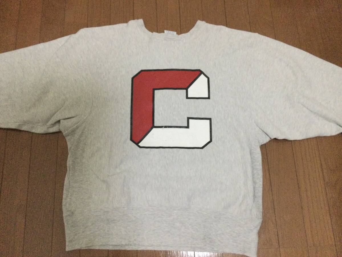 チャンピオン リバースウィーブ スウェット カレッジ CORTLAND メキシコ製 バックプリント 希少 ビンテージ拍卖