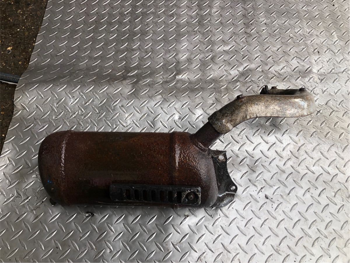 56774■ ホンダ リード90 HF05 (121番台〜) 実働 吹き上がりOK 純正マフラー拍卖