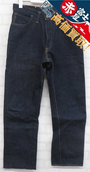 3P8641/The REAL McCOY'S×Lee 101B センター赤タグ デニムパンツ 97111-89 リアルマッコイズ リー拍卖