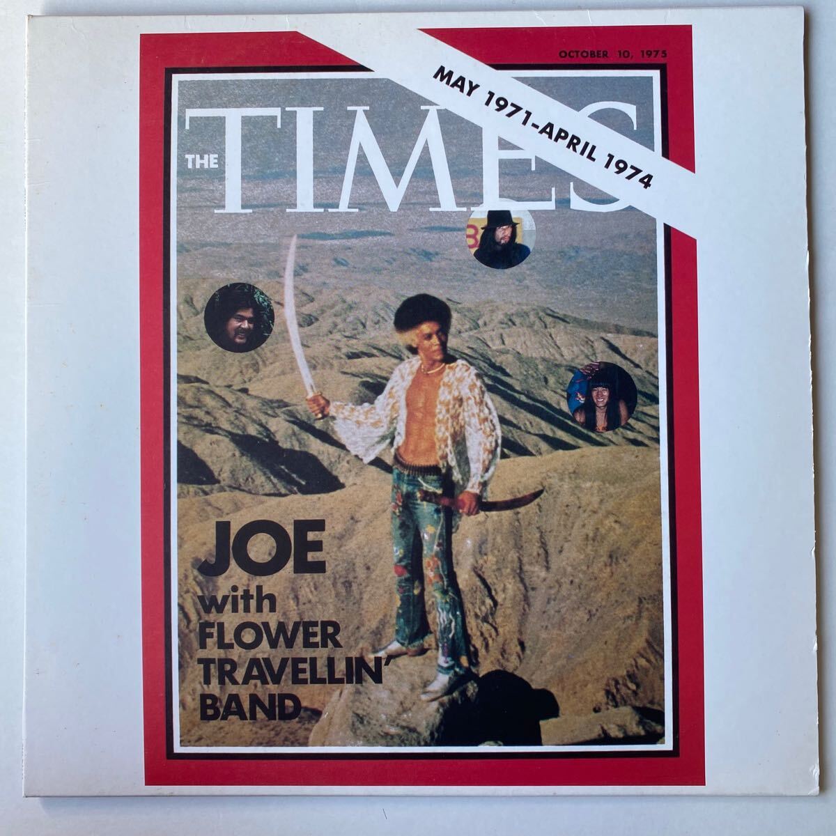JOE ジョー山中 with F.T.B. / THE TIMES MAY 1971- APRIL 1974 FLOWER TRAVELLIN BAND フラワー・トラベリン・バンド 内田裕也拍卖