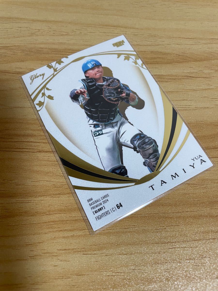 BBM 2024 GLORY 北海道日本ハムファイターズ 田宮裕涼 レギュラーパラレルカード 99枚限定 金箔 グローリー拍卖