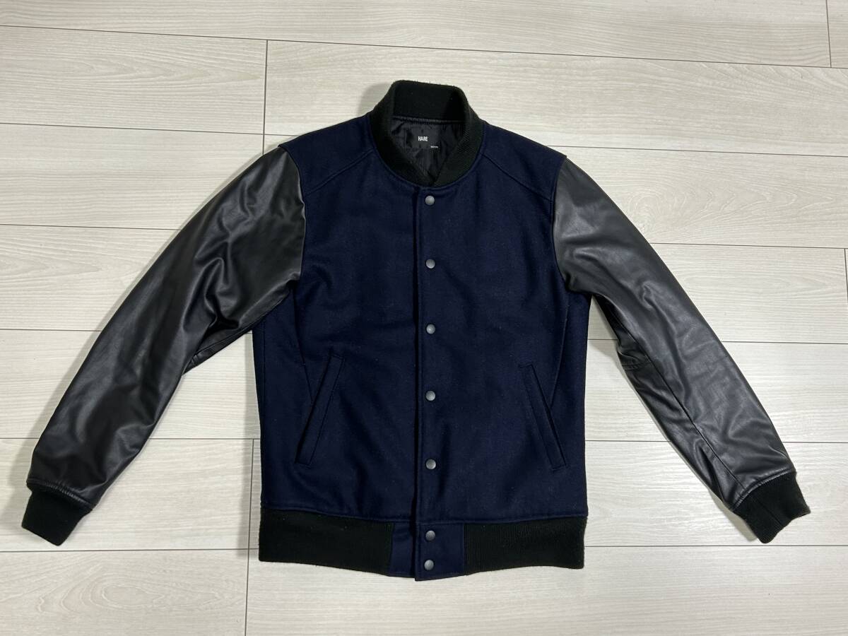 ★HARE ハレ スタジアムジャンパー ブルゾン Mサイズ スタジャン ウール★拍卖