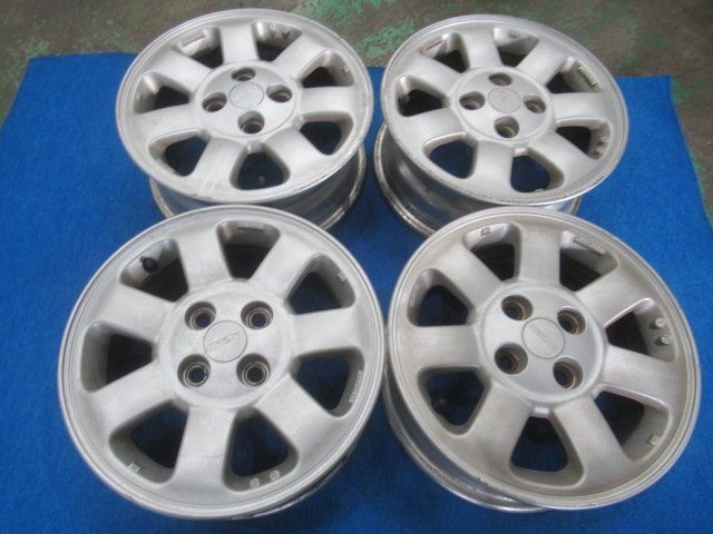 マツダ純正 ファミリア BG5P 14インチ アルミホイール 14X5.5J +45 PCD100 4H 4穴 中古拍卖