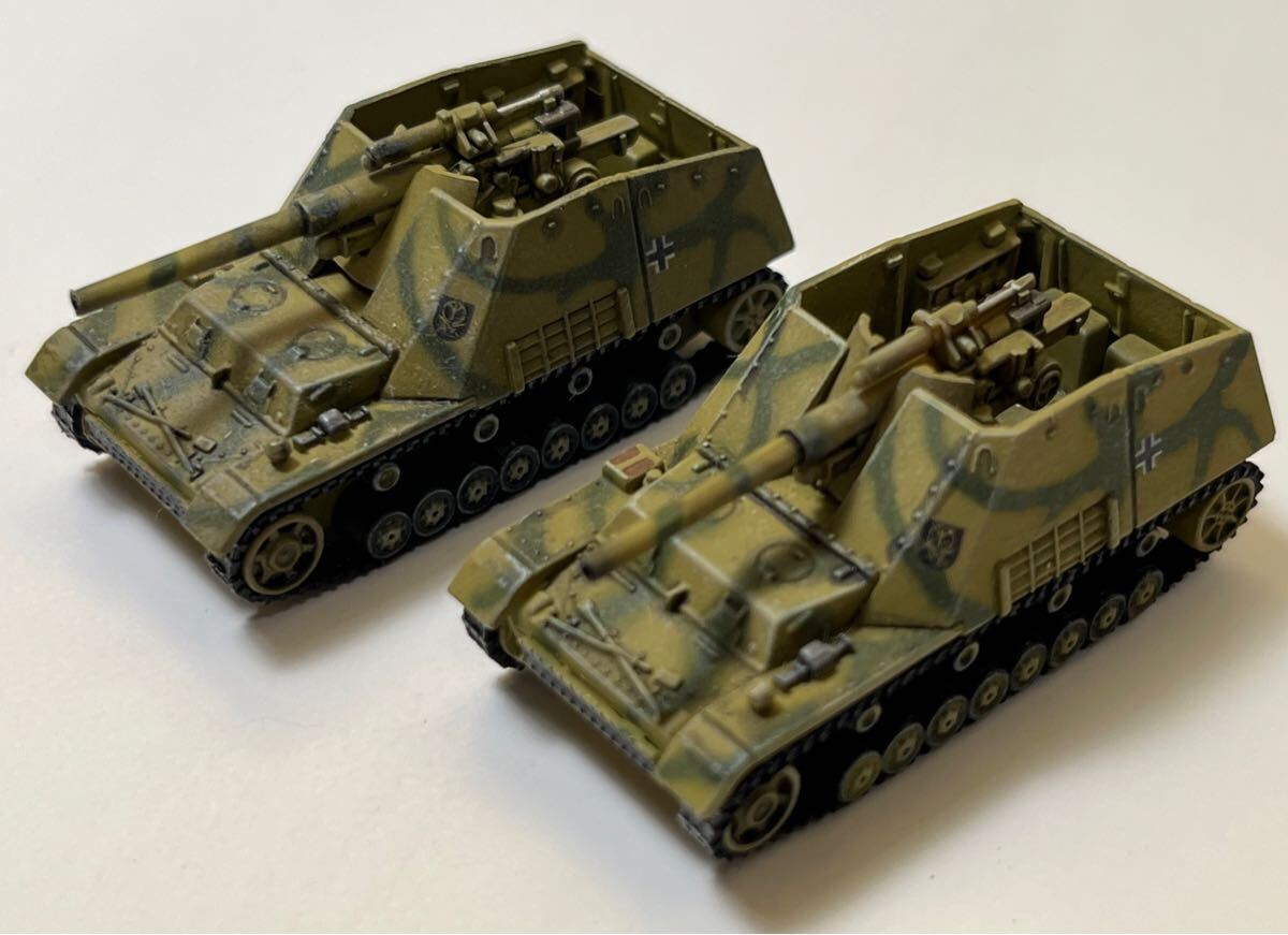 本体のみ 1/144 CAN.DO DOYUSHA 童友社 マイクロアーマー 第14弾 ドイツ フンメル 自走砲 第4戦車師団 第103機甲砲兵連隊 ×2拍卖