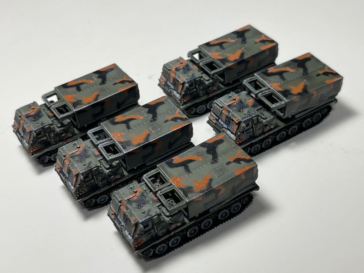 1/144 CAN.DO DOYUSHA 童友社 マイクロアーマー 第9弾 M270 MLRS 第1機甲師団 第94野戦砲兵連隊 ×5拍卖