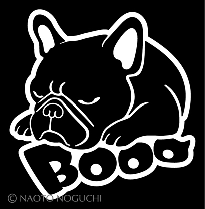 オリジナル ステッカー シール フレンチブルドッグ フレンチブルドック DOG IN CAR ドッグインカー フレブル O10拍卖