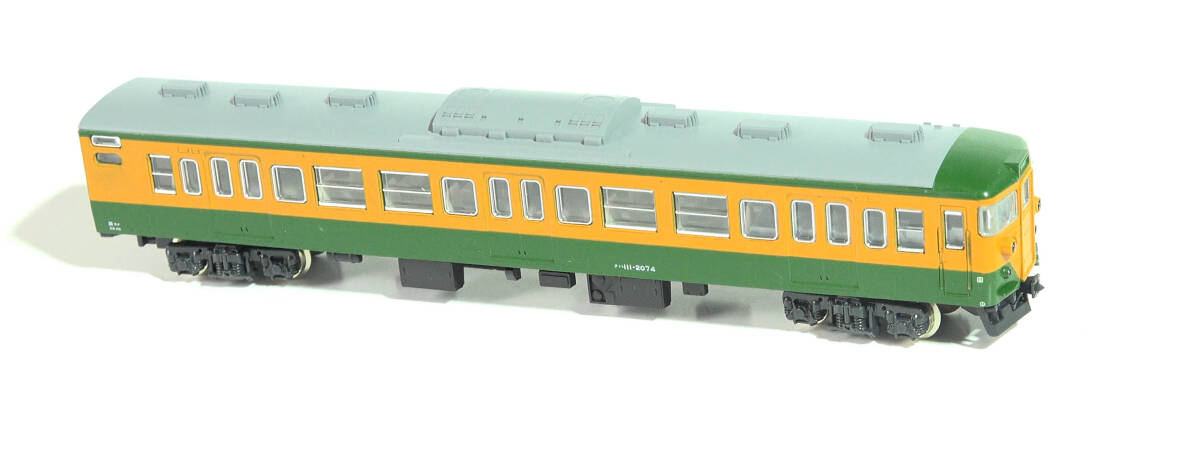 【G4Qd15】KATO「クハ111‐2000番台 湘南色」ケースなし 113系近郊形電車 中古Nゲージ ジャンク カトー拍卖