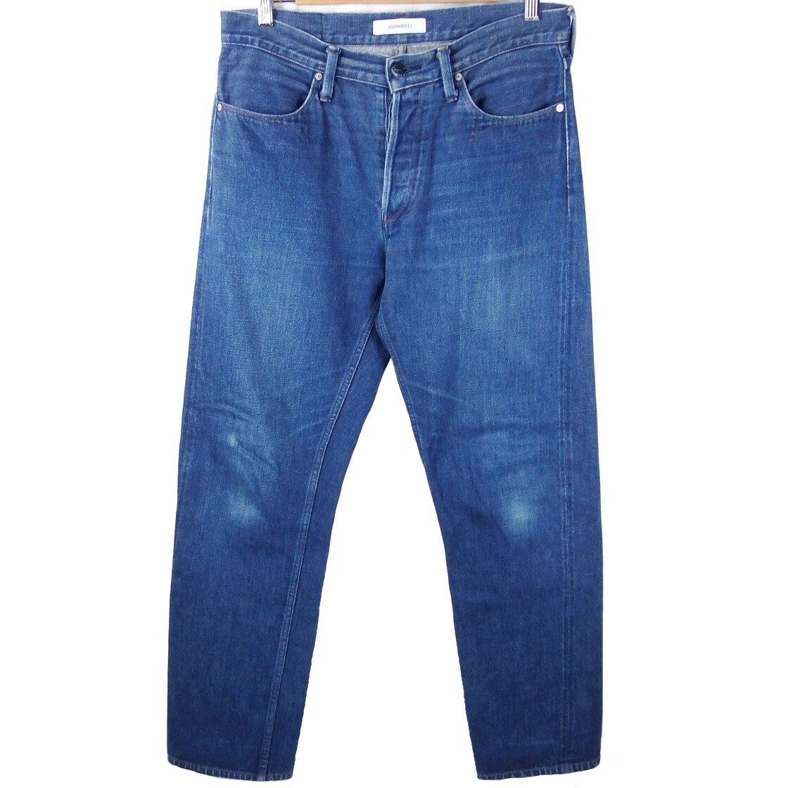 ■Johnbull ジョンブル Private labo BLUE LINE / 21259 / SELVAGE DENIM / メンズ / インディゴ / セルビッチ デニムパンツ size 30拍卖