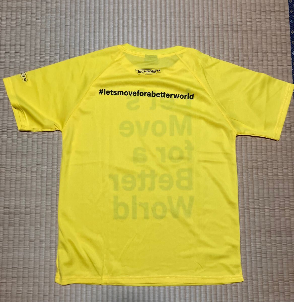 TECHNOGYM シャツ Lサイズ 半袖Tシャツ 送料無料♪ 拍卖