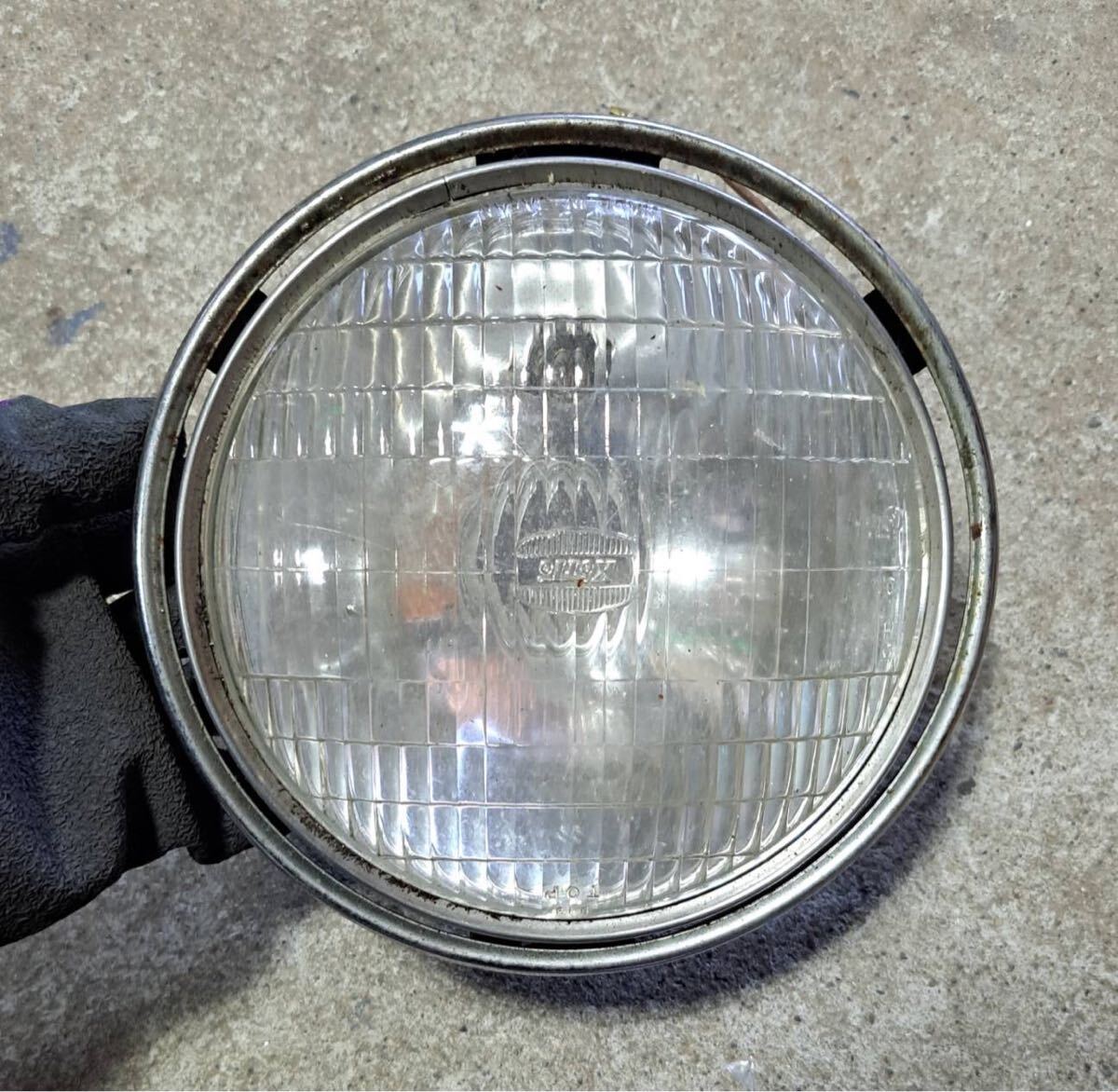 2 ホンダ純正 ヘッドライト CB400F CB350F CB250T CB400T CB250N CB400N CM250 CM400 バブ スーパーホーク3 CB750K 当時物 キジマ拍卖