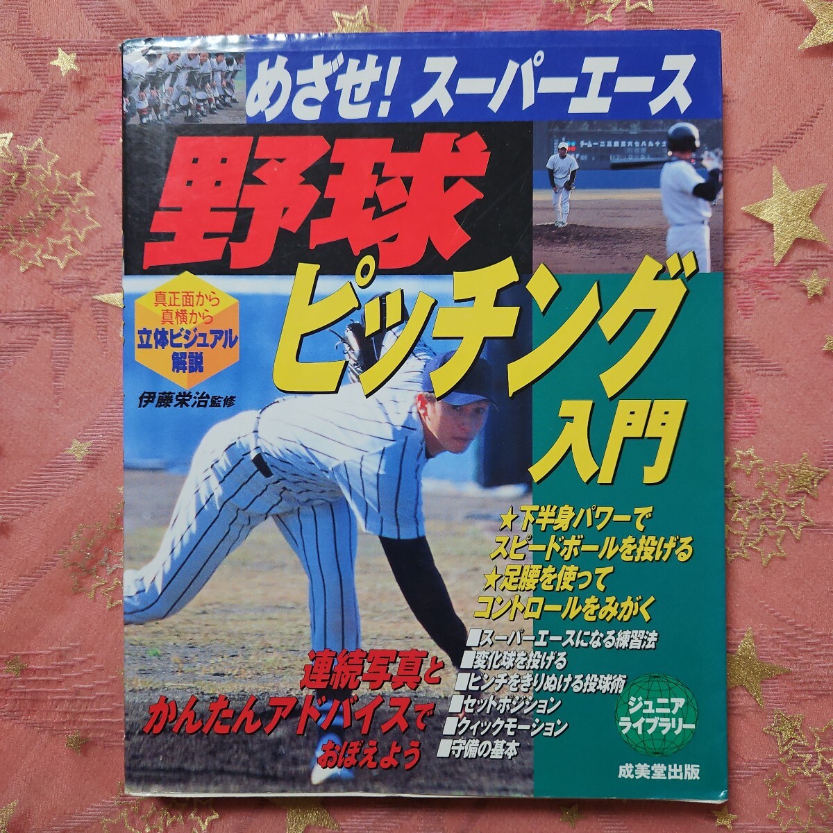 野球ピッチング入門 めざせ!スーパーエース 真正面から真横から立体ビジュアル解説 (ジュニアライブラリー) 伊藤栄治/監修拍卖