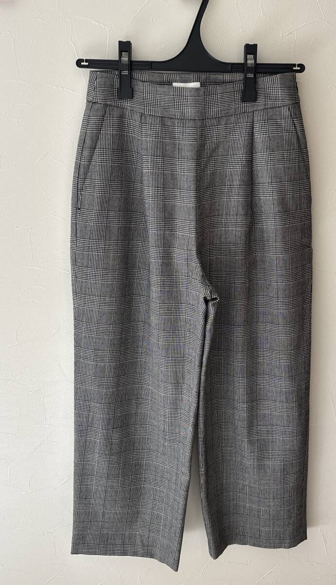 トゥモローランド Ballsey グレンチェック ウールパンツ 36拍卖