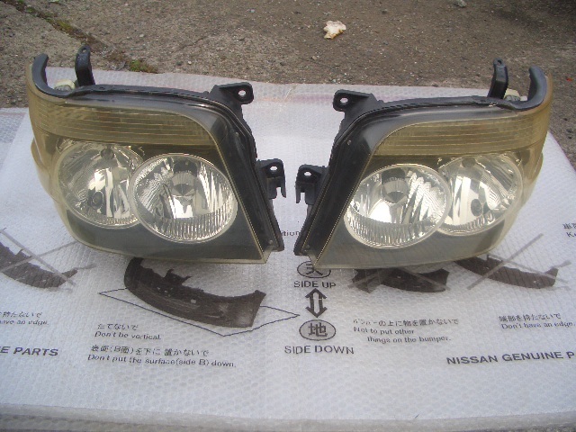 ダイハツ アトレー ワゴン S320G S321G S330G S331G 純正 左右 ヘッドライト HID KOITO コイト 100-51787 長期保管品拍卖